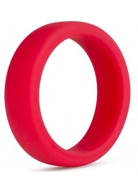 Красное эрекционное кольцо Silicone Go Pro Cock Ring - Blush Novelties - в Невинномысске купить с доставкой