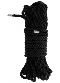 Черная веревка для бондажа BONDAGE ROPE - 10 м. - Dream Toys - купить с доставкой в Невинномысске