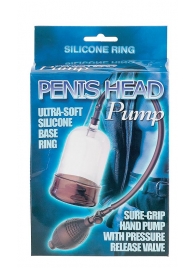 Помпа на головку фаллоса Penis Head Pump - Seven Creations - в Невинномысске купить с доставкой