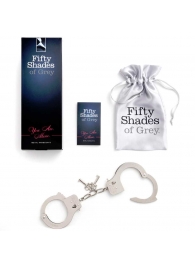 Металлические наручники Metal Handcuffs - Fifty Shades of Grey - купить с доставкой в Невинномысске