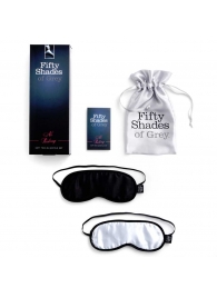 Набор из двух масок на глаза Soft Blindfold Twin Pack - Fifty Shades of Grey - купить с доставкой в Невинномысске