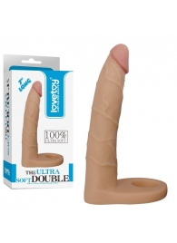 Телесная насадка-фаллоимитатор для двойного проникновения - 17 см. - Lovetoy - купить с доставкой в Невинномысске