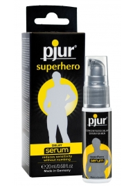 Сыворотка-пролонгатор pjur SUPERHERO Delay Serum - 20 мл. - Pjur - купить с доставкой в Невинномысске