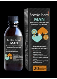 Мужской биогенный концентрат для усиления эрекции Erotic hard Man - 250 мл. - Erotic Hard - купить с доставкой в Невинномысске