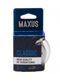 Классические презервативы в пластиковом кейсе MAXUS Classic - 3 шт. - Maxus - купить с доставкой в Невинномысске