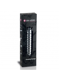 Рельефный фаллос для интенсивного электросекса Groovey George - 20 см. - MyStim - купить с доставкой в Невинномысске