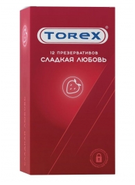 Презервативы Torex  Сладкая любовь  с ароматом клубники - 12 шт. - Torex - купить с доставкой в Невинномысске