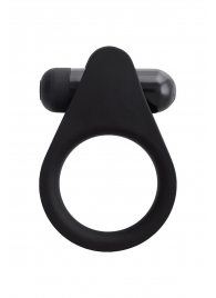 Черное эрекционное виброкольцо Brid с шипиками - A-toys - в Невинномысске купить с доставкой