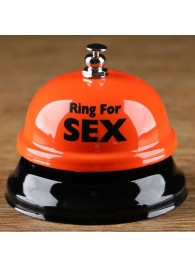 Настольный звонок RING FOR SEX - Сима-Ленд - купить с доставкой в Невинномысске