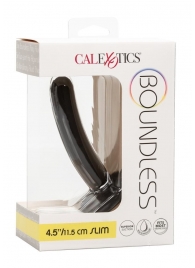 Черный анальный стимулятор Boundless 4.5” Slim Probe - 11,5 см. - California Exotic Novelties - купить с доставкой в Невинномысске