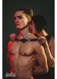 Черный кляп Love Addict на замочке - Lola Games - купить с доставкой в Невинномысске