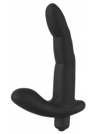 Черный вибромассажер простаты Naughty Finger Prostate Vibe - 13,8 см. - Orion - в Невинномысске купить с доставкой
