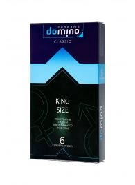 Презервативы увеличенного размера DOMINO Classic King size - 6 шт. - Domino - купить с доставкой в Невинномысске