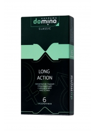 Презервативы с пролонгирующим эффектом DOMINO Classic Long action - 6 шт. - Domino - купить с доставкой в Невинномысске
