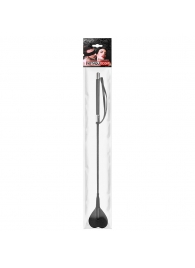 Черный стек с наконечником-сердечком - 54 см. - Notabu - купить с доставкой в Невинномысске