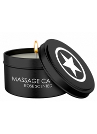 Массажная свеча с ароматом розы Massage Candle - Shots Media BV - купить с доставкой в Невинномысске