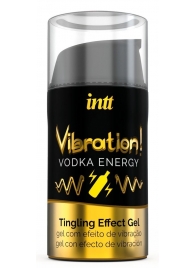 Жидкий интимный гель с эффектом вибрации Vibration! Vodka Energy - 15 мл. - INTT - купить с доставкой в Невинномысске