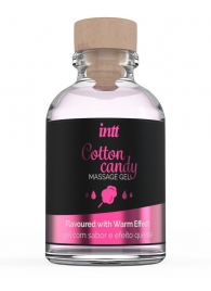 Массажный гель с согревающим эффектом Cotton Candy - 30 мл. - INTT - купить с доставкой в Невинномысске