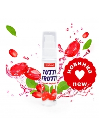 Гель-смазка Tutti-frutti со вкусом барбариса - 30 гр. - Биоритм - купить с доставкой в Невинномысске