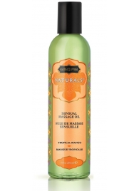 Массажное масло Naturals Tropical Mango с ароматом манго - 236 мл. - Kama Sutra - купить с доставкой в Невинномысске