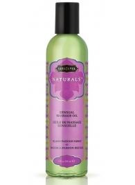 Массажное масло Naturals Island Passion Berry с ароматом тропических фруктов - 236 мл. - Kama Sutra - купить с доставкой в Невинномысске