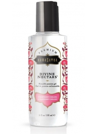 Гель-лубрикант на водной основе Divine Nectars Strawberry Dream с ароматом клубники - 150 мл. - Kama Sutra - купить с доставкой в Невинномысске