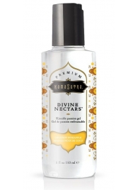 Гель-лубрикант на водной основе Divine Nectars Vanilla с ароматом ванили - 150 мл. - Kama Sutra - купить с доставкой в Невинномысске