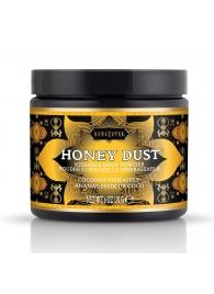 Пудра для тела Honey Dust Body Powder с ароматом кокоса и ананаса - 170 гр. - Kama Sutra - купить с доставкой в Невинномысске