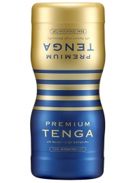 Мастурбатор TENGA Premium Dual Sensation Cup - Tenga - в Невинномысске купить с доставкой