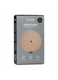 Пеньковая веревка для связывания Hemp Rope - 5 м. - Easy toys - купить с доставкой в Невинномысске