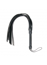 Черный флоггер Flogger Whip - 46 см. - Easy toys - купить с доставкой в Невинномысске