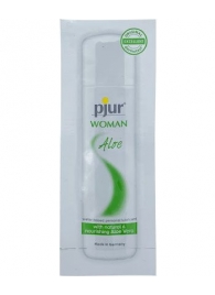 Лубрикант на водной основе pjur WOMAN Aloe - 2 мл. - Pjur - купить с доставкой в Невинномысске