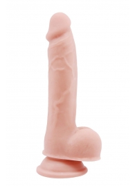 Телесный фаллоимитатор-реалистик Dual Density Dildo - 19,5 см. - Dream Toys