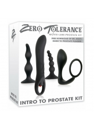 Набор стимуляторов простаты Intro To Prostate Kit - Zero Tolerance - в Невинномысске купить с доставкой