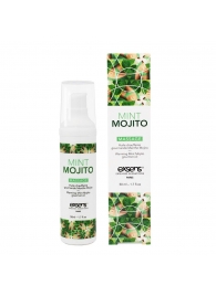 Разогревающее массажное масло с ароматом мохито Gourmet Mint Mojito - 50 мл. - Exsens - купить с доставкой в Невинномысске