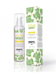 Разогревающее массажное масло Gourmet Spearmint Organic с органическими ингредиентами - 50 мл. - Exsens - купить с доставкой в Невинномысске