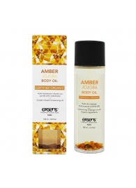 Органическое массажное масло AMBER JOJOBA - 100 мл. - Exsens - купить с доставкой в Невинномысске