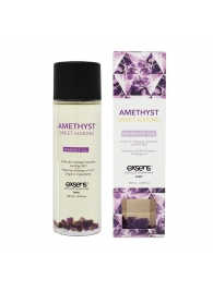 Органическое массажное масло AMETHYST SWEET ALMOND - 100 мл. - Exsens - купить с доставкой в Невинномысске