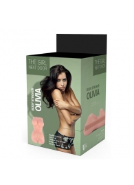 Телесный мастурбатор-вагина Olivia - Dream Toys - в Невинномысске купить с доставкой