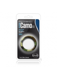 Эрекционное кольцо камуфляжной расцветки Silicone Camo Cock Ring - Blush Novelties - в Невинномысске купить с доставкой