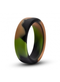 Эрекционное кольцо камуфляжной расцветки Silicone Camo Cock Ring - Blush Novelties - в Невинномысске купить с доставкой