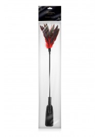 Стек-щекоталка Sweet Caress Feather Whip - 58 см. - Sweet Caress - купить с доставкой в Невинномысске