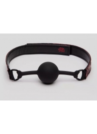 Кляп-шар на двусторонних ремешках Reversible Silicone Ball Gag - Fifty Shades of Grey - купить с доставкой в Невинномысске