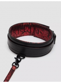 Стильный ошейник с поводком Reversible Faux Leather Collar and Lead - Fifty Shades of Grey - купить с доставкой в Невинномысске