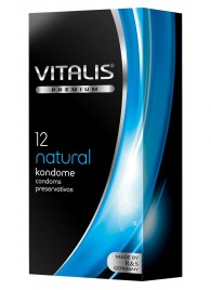 Классические презервативы VITALIS PREMIUM natural - 12 шт. - Vitalis - купить с доставкой в Невинномысске