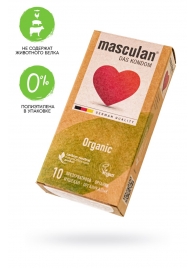 Экологически чистые презервативы Masculan Organic - 10 шт. - Masculan - купить с доставкой в Невинномысске