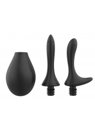 Черный анальный душ Nexus Anal Douche Set с 2 сменными насадками - Nexus Range - купить с доставкой в Невинномысске