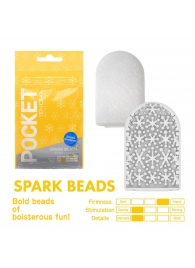 Карманный мастурбатор Spark Beads - Tenga - в Невинномысске купить с доставкой