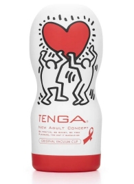 Мастурбатор Keith Haring Cup Deep Throat - Tenga - в Невинномысске купить с доставкой