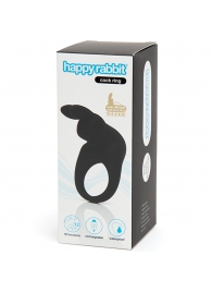 Черное эрекционное виброкольцо Happy Rabbit Rechargeable Rabbit Cock Ring - Happy Rabbit - в Невинномысске купить с доставкой